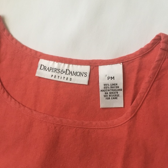 Sleeveless Linen Top - Picture 3 of 5